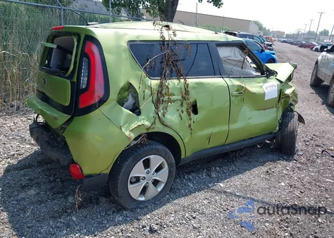 2015 Kia Soul из США, поврежденный, VIN KNDJN2A26F7774173